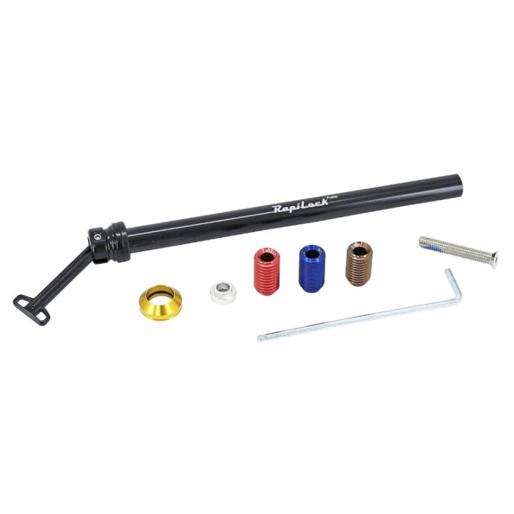 Axe Traversant - Blocage Rapido Roue VTT Arrière Lg 164 mm Hors Butee-Filetage M12X157 Super Boost Compatible Tout Filetage