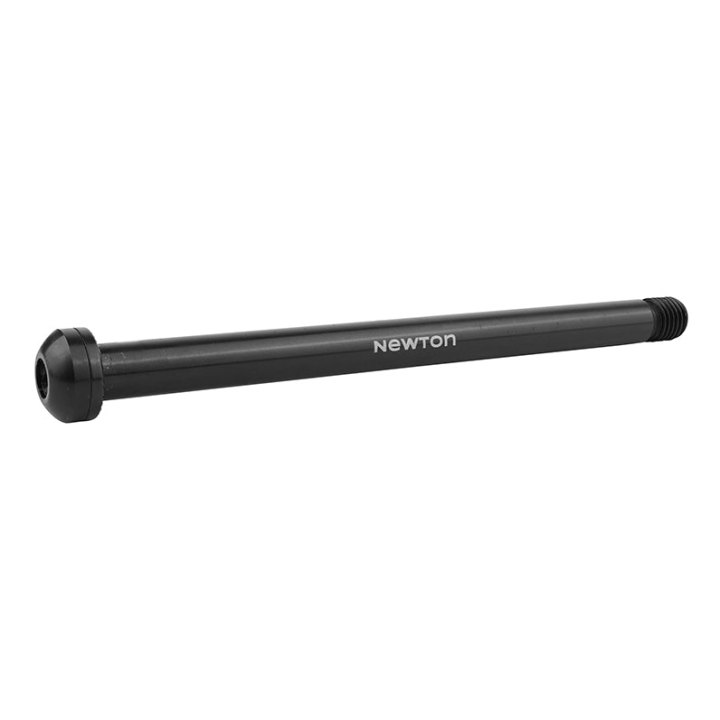 Axe Traversant - Blocage Roue Arrière Filetage M12 X 1.5 mm Pour 12 X 142 Noir Pour Shimano (160.5 mm Hors Butee Dont Filetage 13,5 mm) -Newton-
