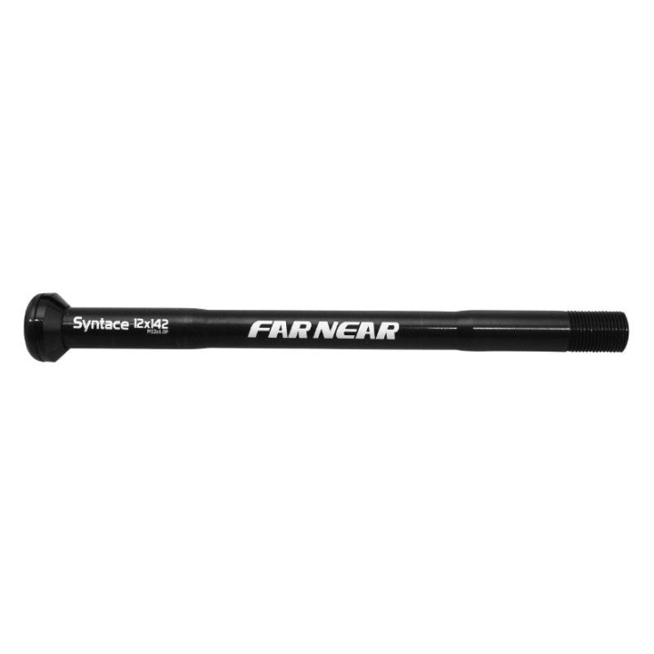 Axe Traversant - Blocage Roue Arrière Switch Filetage M12 X 1.0 mm Syntace 12 X 142 Noir (159 mm Hors Butee Dont Filetage 17 mm)