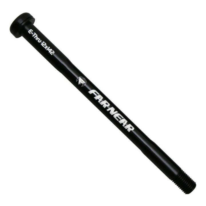 Axe Traversant - Blocage Roue Arrière Switch Filetage M12 X 1.5 mm 12 X 142 Noir (168 mm Hors Butee Dont Filetage 17 mm)