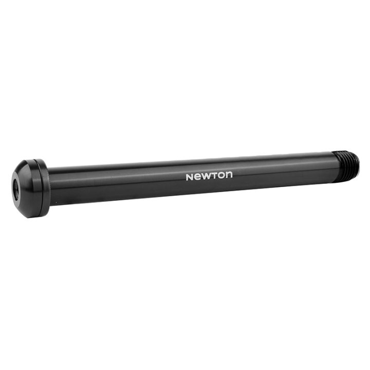 Axe Traversant - Blocage Roue Avant Filetage M15 X 1.5 mm Noir (148 mm Hors Butee Dont Filetage 13 mm) -Newton-