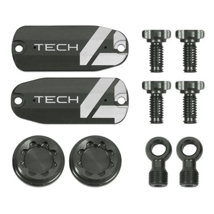 Hope Tech 4 X2 Custom Kit Pair Smoke