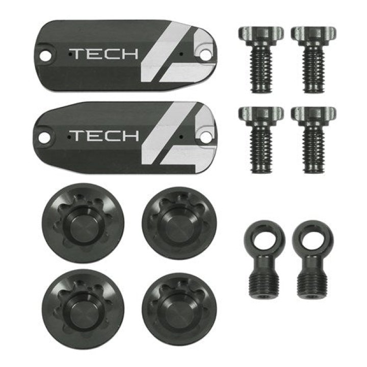Hope Tech 4 V4 Custom Kit Pair Smoke