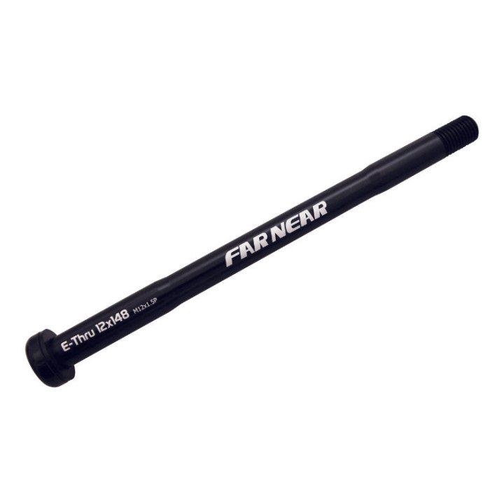 Axe Traversant - Blocage Roue Boost Avant Switch Filetage M15 X 1.5 mm Pour Rockshox 15 X 110 Noir (156 mm Hors Butee Dont Filetage 10 mm)