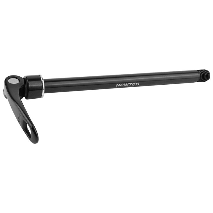 Axe Traversant - Blocage Type Rapide Roue Arrière Filetage M12 X 1.5 mm Pour 12 X 142 Noir Pour Shimano (160.5 mm Hors Butee Dont Filetage 13.5 mm) -Newton-