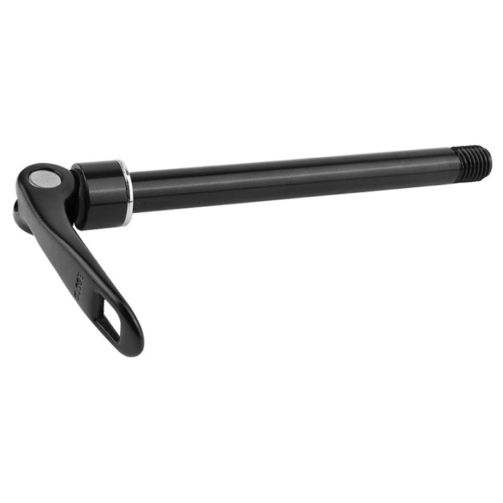 Axe Traversant - Blocage Type Rapide Roue Avant Filetage M12 X 1.5 mm Pour 12 X 100 Noir Pour Shimano (121.5 mm Hors Butee Dont Filetage 13,5 mm) -Newton-