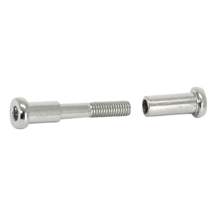 Axe-Vis Goupille D'Arbre Pliant Pour Trottinette Xiaomi Mijia M365 Chrome (Vendu A L'Unite)