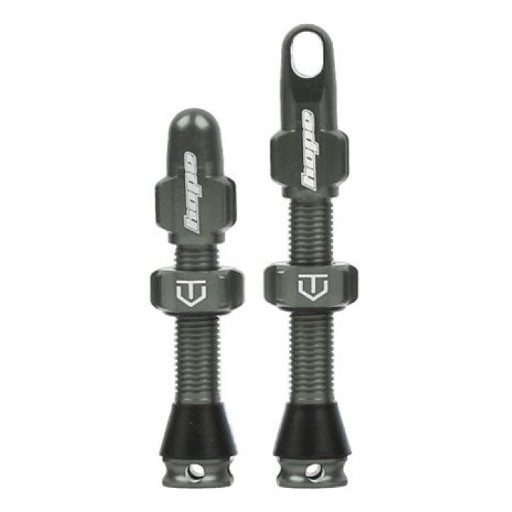 Hope Tubeless Valve Pair 40 60mm Smoke