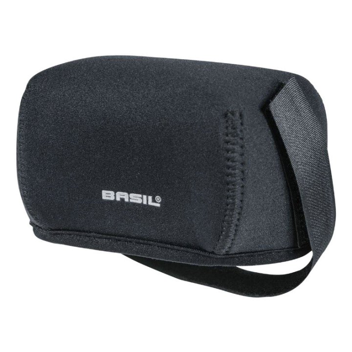 Housse Protection De Batterie Arrière Basil Pour Shimano Steps Et Autres Modeles Neoprene Noir Waterproof Compatible VAE-E-Bike (L11 X L8 X H7 cm)