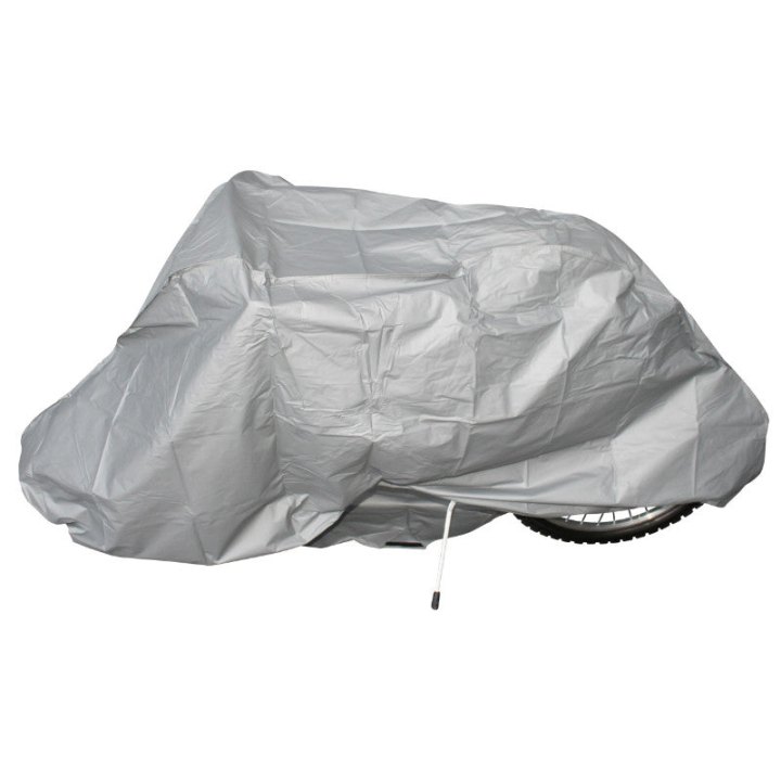 Housse De Protection Vélo Eco Pour Tous Modeles Gris (Garage-Balcon-Jardin)