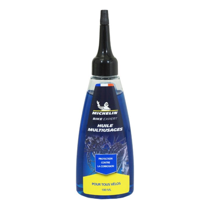 Huile Vélo Multi-Usage Michelin (Burette 100Ml) (Protection Contre La Corrosion)
