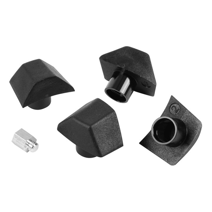 Intravis - Capot Pédalier Stronglight Route 12V. Pour Shimano 105 R7100 (Jeu De 4) - Ajouter Vis Reference 228260-