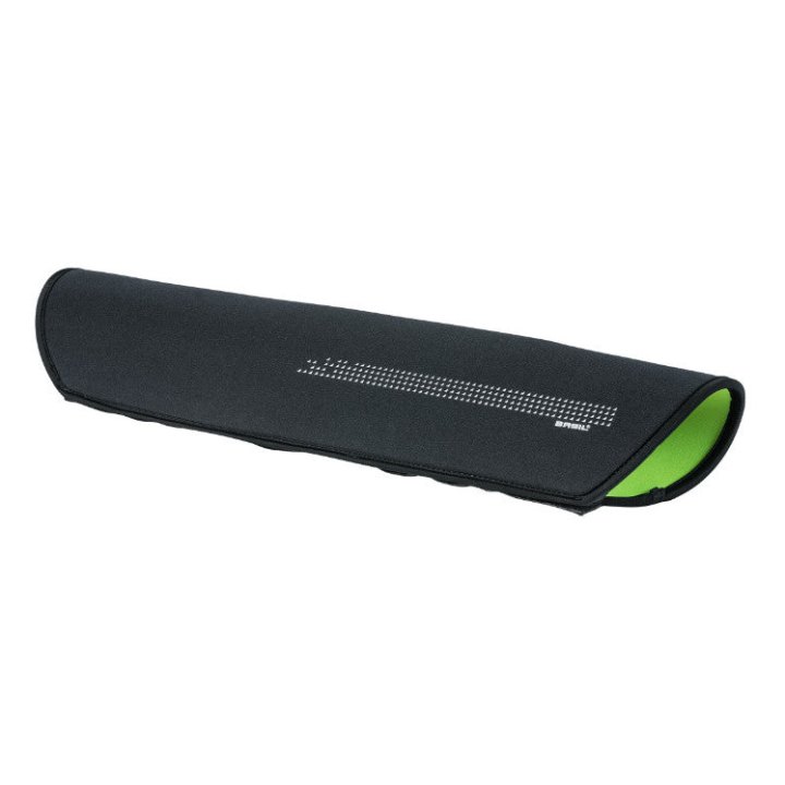 Housse Protection De Batterie Intégrée Basil Miles Neoprene Noir Waterproof Compatible VAE-E-Bike (L53 X L7 X H11 cm)
