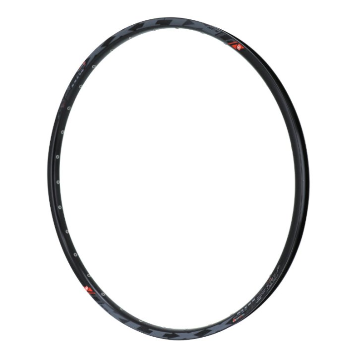 Jante VTT 27.5" Klixx Disque Noir 32T. Tubeless Ready Double Paroi Avec Illets - 584X23C