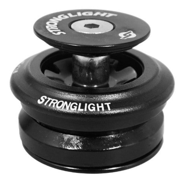 Jeu Direction Intégré 1''1-8 Stronglight Light-In Acier Noir (41.8 mm X 8 mm)