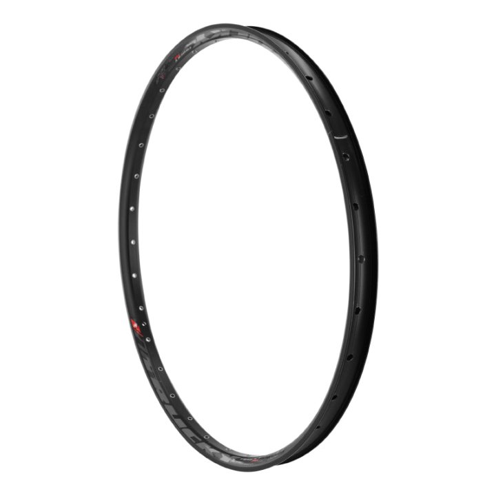 Jante VTT 27.5" Trucky 30 Disque Tubeless Ready Noir 32T. Double Paroi Avec Oeillets - 584X30C