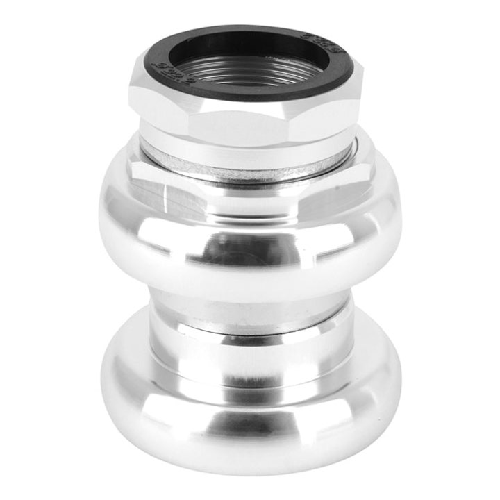 Jeu Direction Filete 1" (Pivot Fourche 22,2 Intérieur-25,4 Extérieur) Newton Alu Argent Cage A Billes