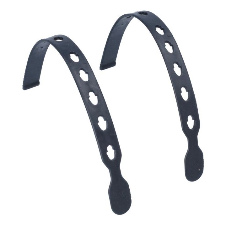 Jeu de sangles de repose-pieds Bobike One noir
