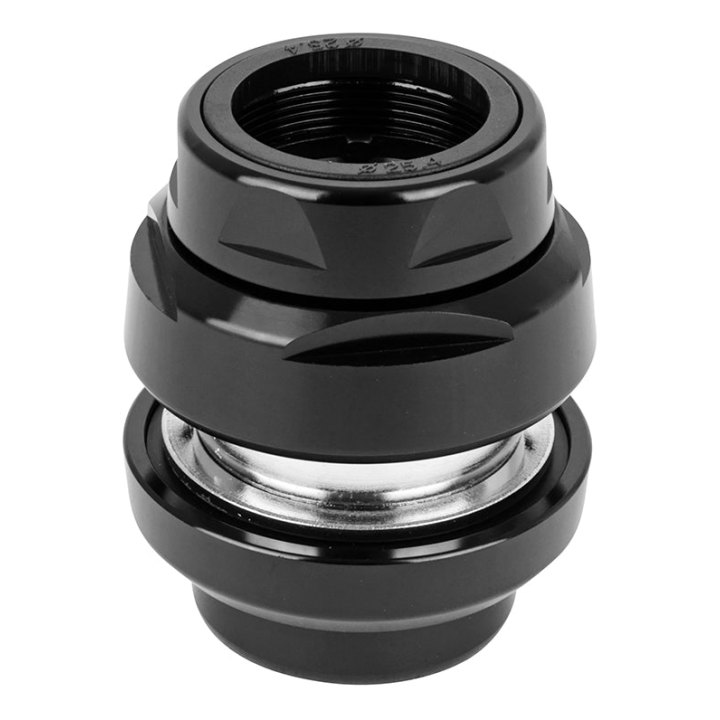 Jeu Direction Filete 1"1-8 (Pivot Fourche 25,4 Intérieur-28,6 Extérieur) Newton Alu Noir Cage A Billes
