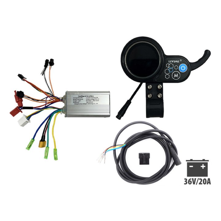Kit controleur display câble Liviae 48v20A