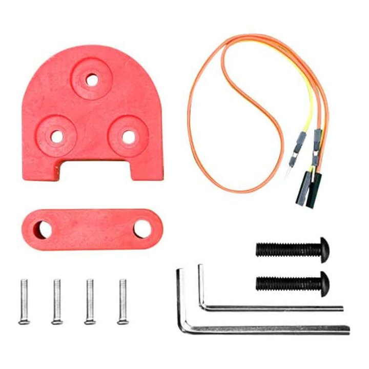 Kit de réhausse 10 pouces Xiaomi M365 & M365 Pro - couleur rouge