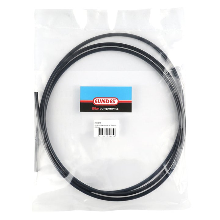 Kit Durite De Remplacement Elvedes Pour Frein Hydraulique Magura Noir 2000 mm