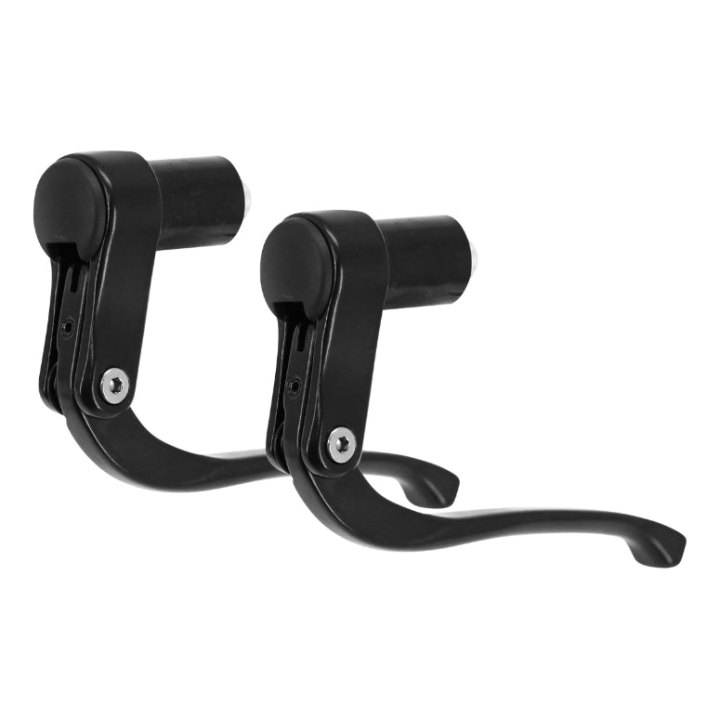 Levier De Frein Route - Triathlon - Contre La Montre P2R Court Alu Noir (Paire)