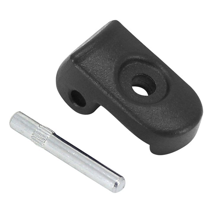 Loquet-Blocage Charniere De Verrouillage Pour Trottinette Xiaomi M365, 1S, Essential, Pro, Pro 2 Zinc Noir (Avec Goupille) (Vendu A L'Unite) -P2R-