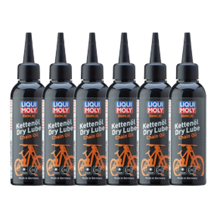 Lubrifiant pour chaîne Dry Lube, 100 ml, 6 fioles par carton