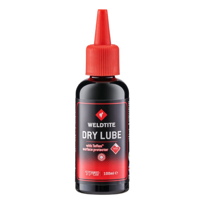 Lubrifiant Vélo Chaîne Weldtite Tf2 Dry Lube Au Teflon Conditions Seches (100Ml)