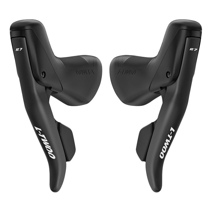 Levier-Manette Route Patin Ltwoo 2 X 10V. R7 Noir - Gris Compatible Shimano Tiagra 4700 (Paire)