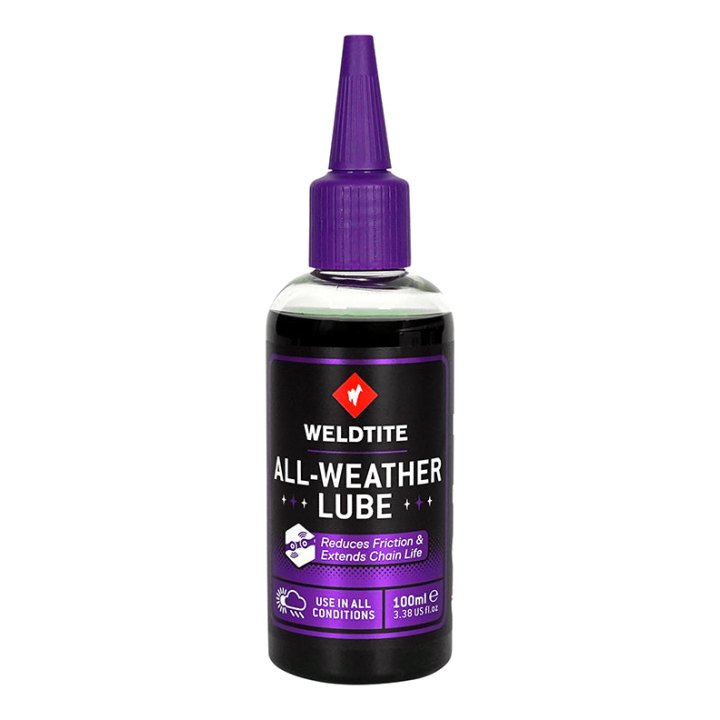 Lubrifiant Vélo Chaîne Weldtite All Weather Toutes Conditions (100Ml)