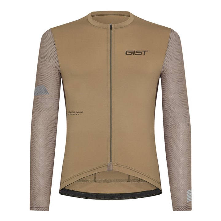 Maillot Gist Été Ray Anti-Uv Beige Manches Longues M