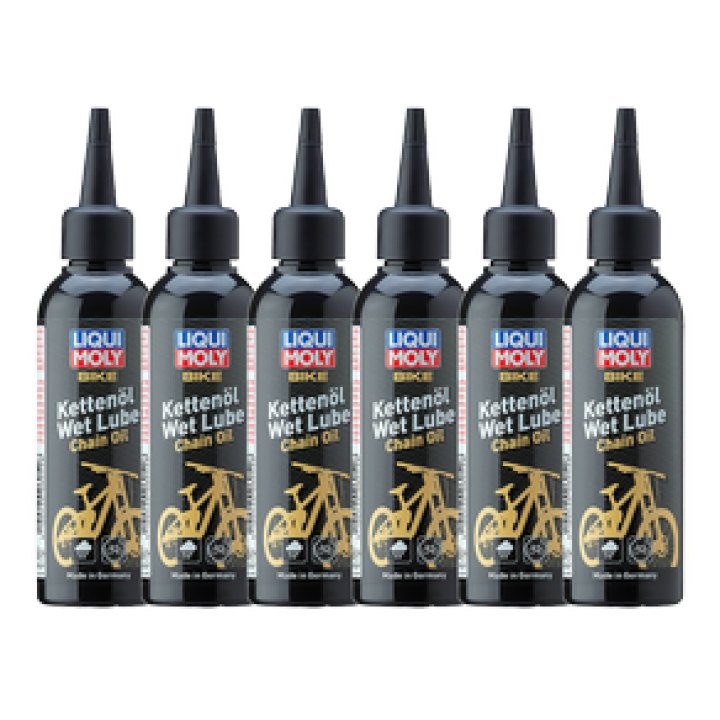 Lubrifiant pour chaîne Wet Lube, 100 ml, 6 fioles par carton