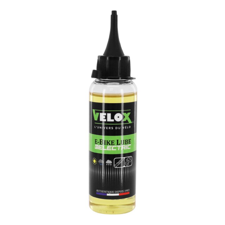 Lubrifiant Vélo Chaîne Velox E-Bike - VAE (Huile) (100Ml)