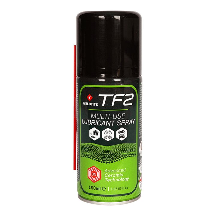 Lubrifiant Vélo Multi-Usage Weldtite Tf2 Céramique (Aerosol 150Ml)