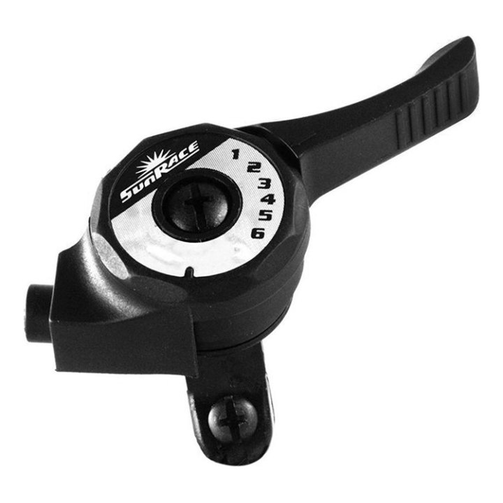 Manette VTT Sunrace Droite Shift A Collier Sur Cintre 7V.