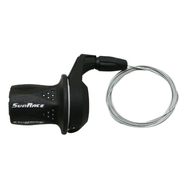 Manette VTT Sunrace Droite Twist Gripshift M21 6V. - Poignée Tournante