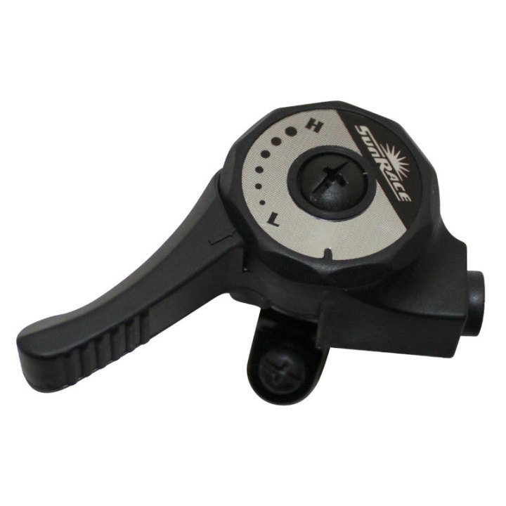 Manette VTT Sunrace Gauche Shift A Collier Sur Cintre 3V.