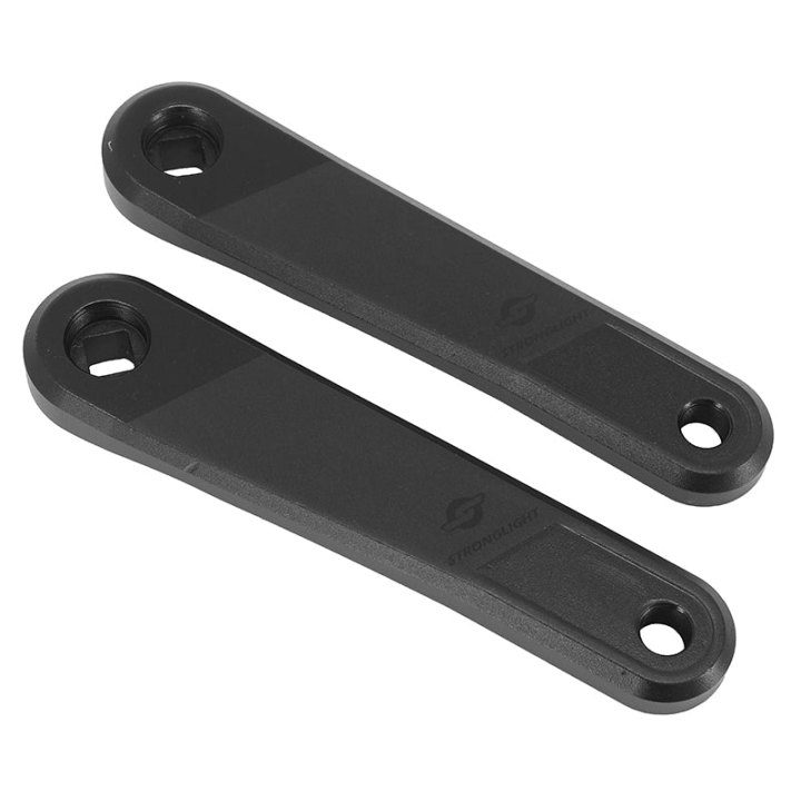 Manivelle Droite + Gauche Stronglight Magan5 170 mm Noir Carré Jis Pour Panasonic - Yamaha - Ananda (Deport 10 mm)