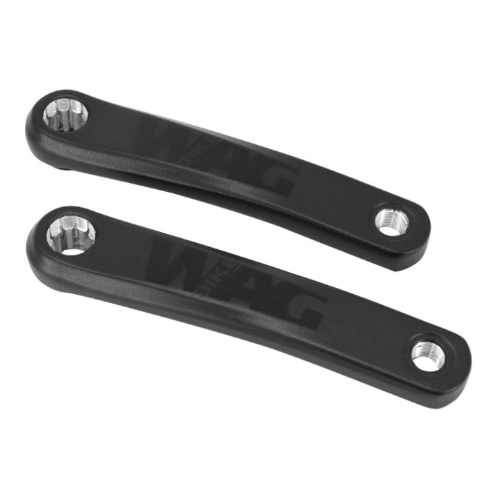 Manivelle Droite + Gauche VAE - E-Bike Longueur 165 mm Alu Noir Isis Pour Moteur Yamaha Pw-X2, Pw-X3, Pw-Te, Pw-St, Pw-Ce - Bosch Gen 4 - Oli M02, M03 (Paire)