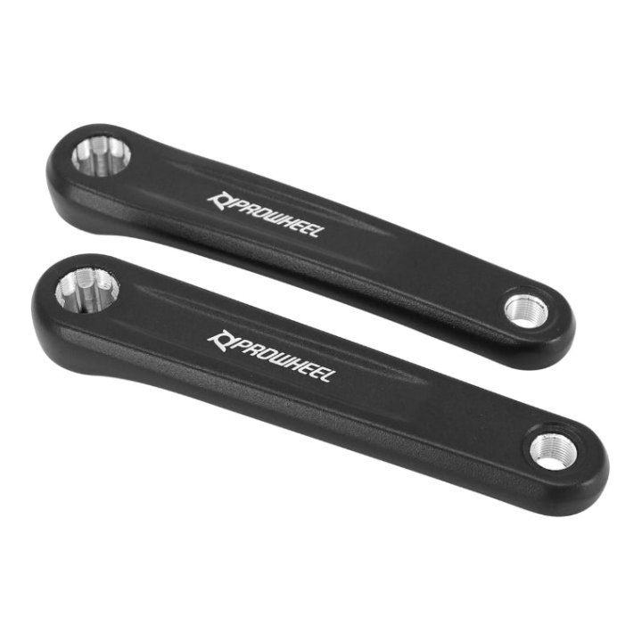 Manivelle Droite + Gauche VAE - E-Bike Longueur 170 mm Alu Noir Isis Pour Moteur Brose (Paire)
