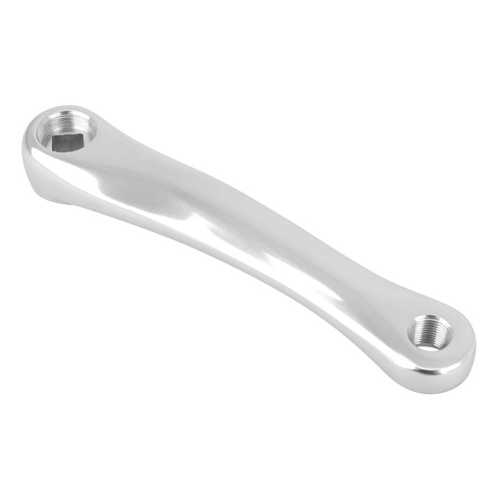 Manivelle Gauche 170 Newton Alu Forge Argent (Sur Carte)