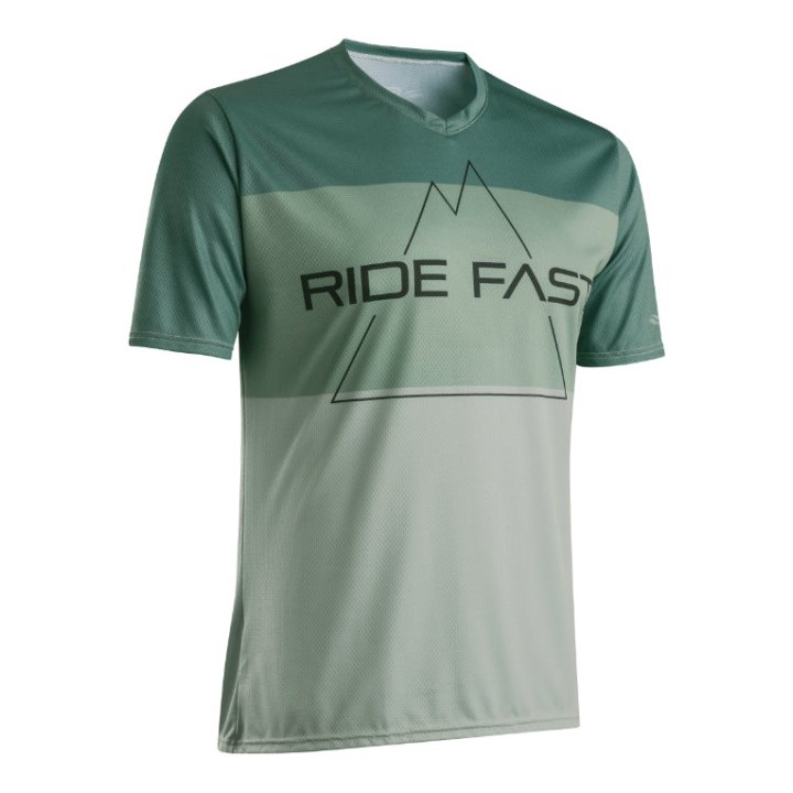 Maillot Gist VTT Hills Manches Courte Vert XL