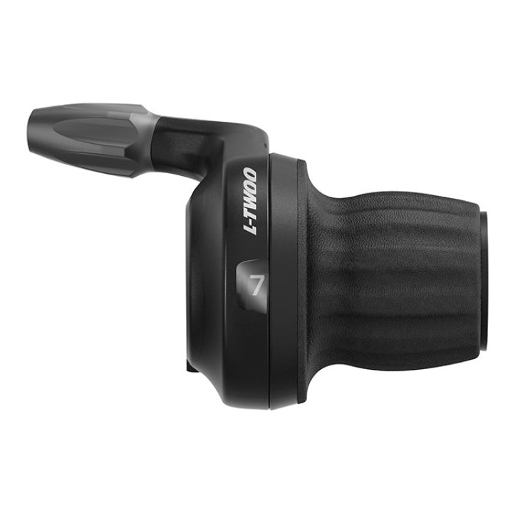 Manette VTT Ltwoo Droite 7V. Poignée Tournante A2 Avec Indicateur Compatible Shimano (Vendu A L'Unite)