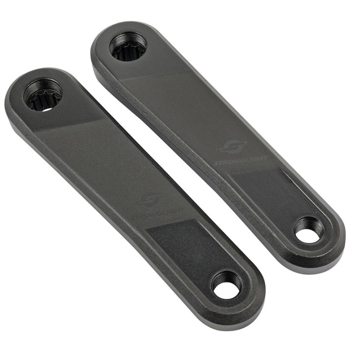 Manivelle Droite + Gauche Stronglight Magan5 160 mm Noir Mini Isis (Bni) Pour Bosch Generation 3 (Deport 10 mm)