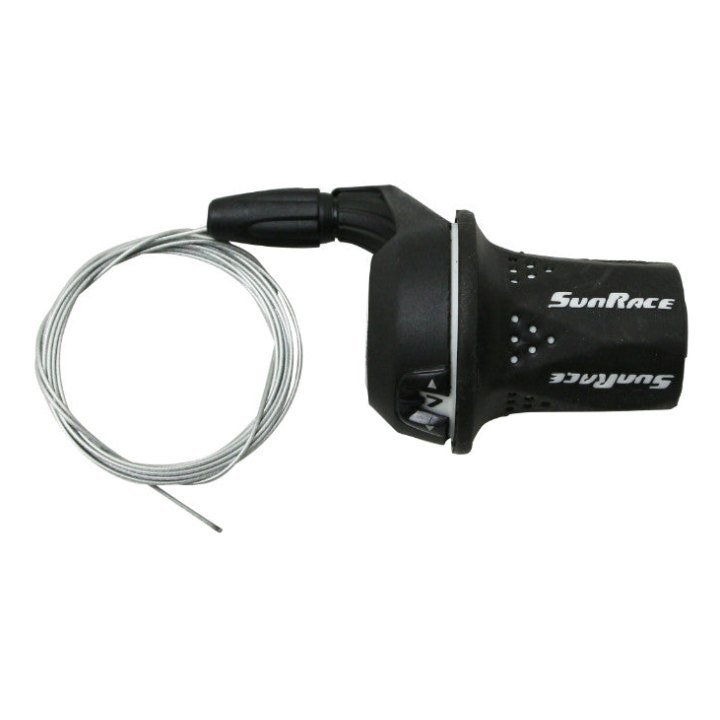 Manette VTT Sunrace Droite Twist Gripshift M21 7V. - Poignée Tournante