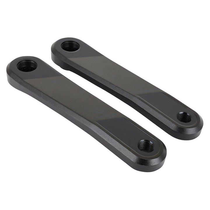 Manivelle Droite + Gauche Stronglight Magan5 160 mm Noir Isis Pour Bosch Generation 1-2-4 (Deport 10 mm)