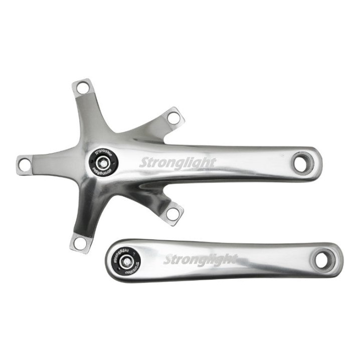 Manivelle Droite + Gauche Stronglight Track 2000 Piste - Fixie L 165 mm Pour Plateau 144