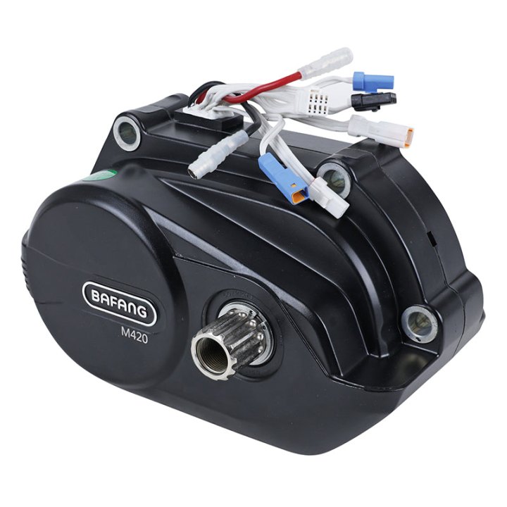 Moteur Central VAE Bafang M420 Uart Pour 700C Avec Capteur Vitesse Et Couple Intégré 36V 250W 80Nm - Vitesse 25Km-H (mm G332.250) -Moteur Reconditionne- - 6611010500001